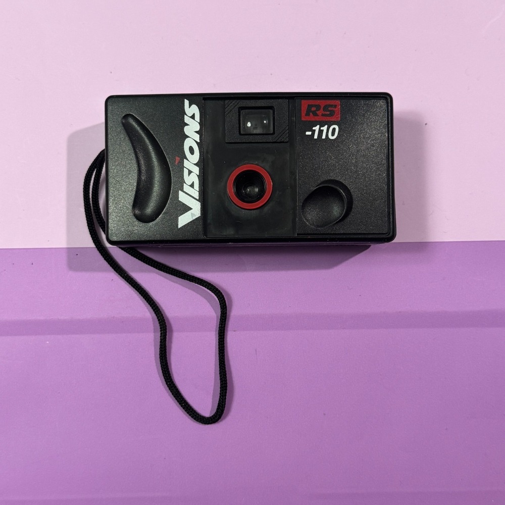 Vintage‎ Visions RS-110 110 Film Camera Point and Shoot Fixed Focus Untested